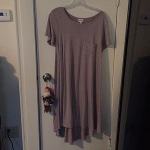 Xs Lu La Roe Carly dress brownish grey color